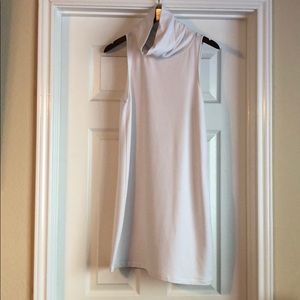 Leith sleeveless cowl neck dress